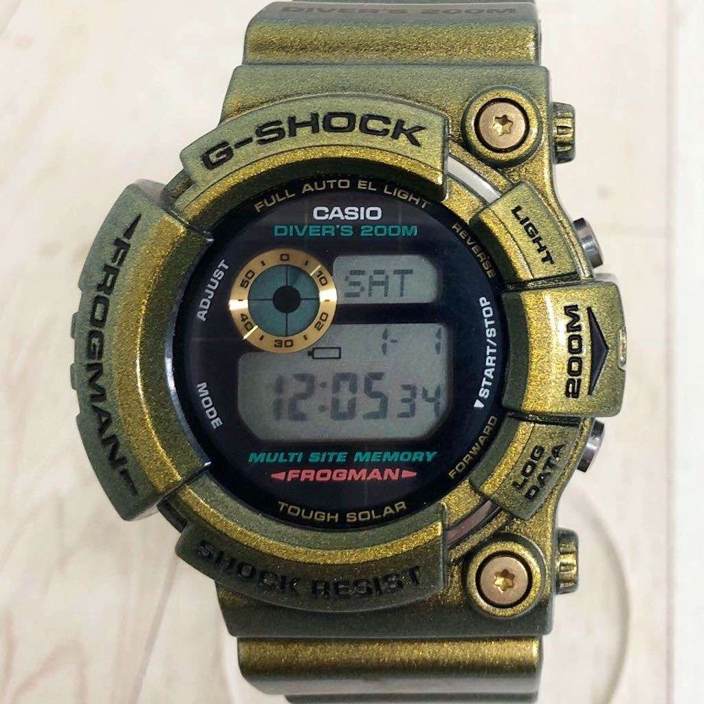 CASIO G-SHOCK カシオ Gショック GW-200GM-9JF フロッグマン 白虎 ゴールドディフェンダー タフソーラー 腕時計  買取させて頂きました。 買取GO! 瓢箪山店 リサイクル ブランド 腕時計 買取 | ブログ | 大阪府東大阪市のリサイクルショップなら買取GO!